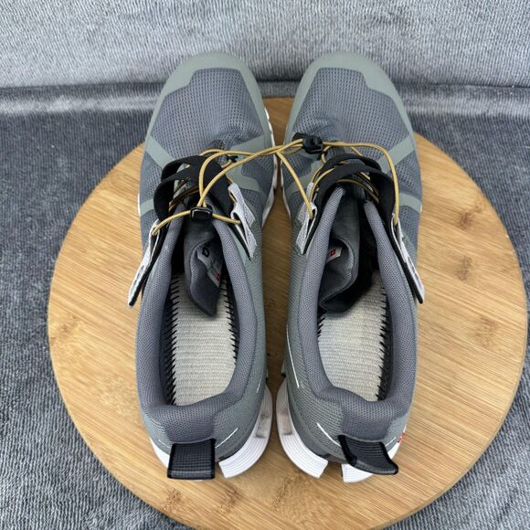 On Running CloudTec Shoes Mens Size 10.5 Gray Green Sneakers Running No Insoles - Picture 6 of 11